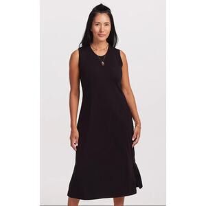 Sleeveless Black Maxi Dress - Classic Tank Style